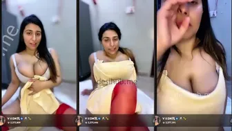 Tango Girl Vodka Showing Her Big Boobs & Riding Dildo On 121 Live Show