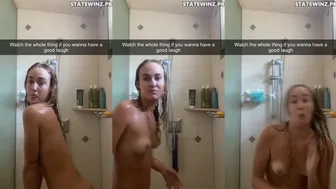 Jade Kolker Nude Dancing in Shower Snapchat Leaked